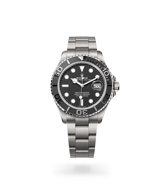 Rolex Yacht-Master Oyster, 42 mm, Titan RLX - M226627-0001 at Huber Fine Watches & Jewellery