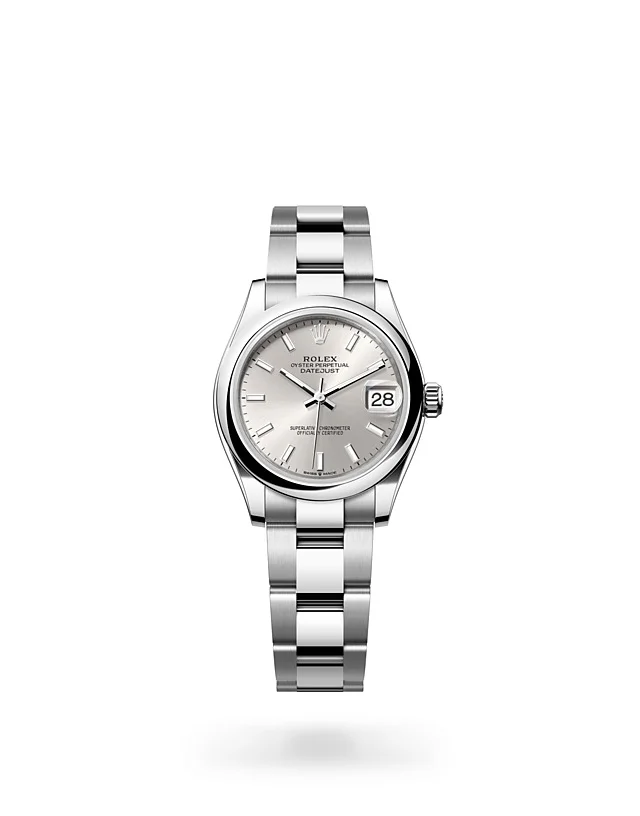Rolex Datejust Oyster, 31 mm, Edelstahl Oystersteel - M278240-0005 at Huber Fine Watches & Jewellery