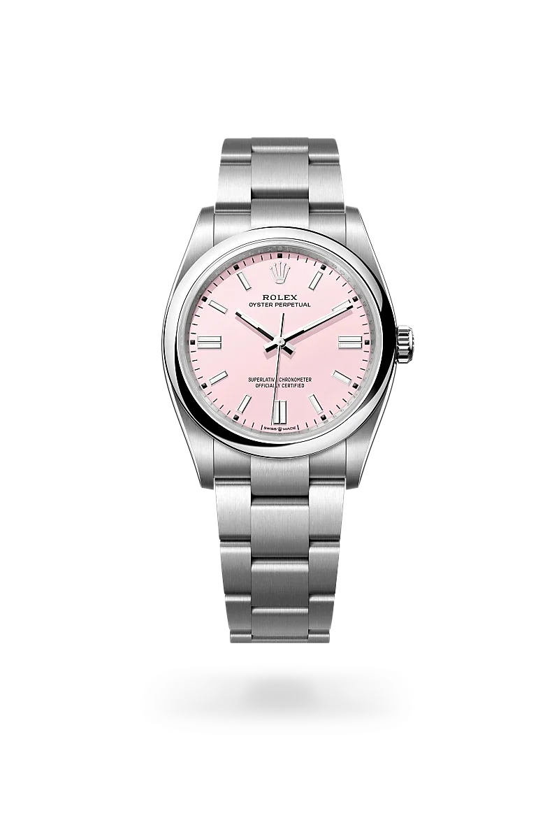 Rolex Oyster Perpetual Oyster, 36 mm, Edelstahl Oystersteel - M126000-0008 at Huber Fine Watches & Jewellery