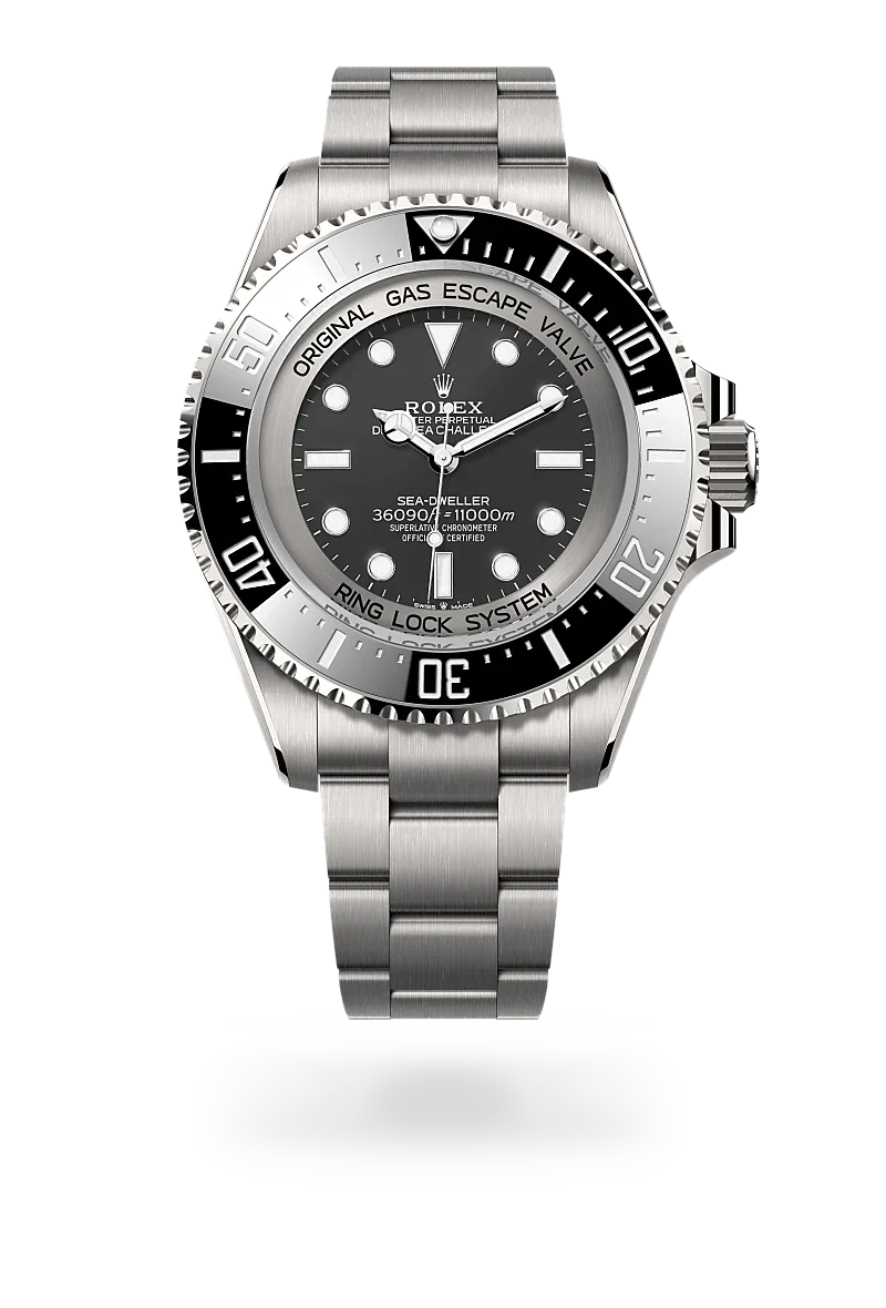 Rolex Deepsea Oyster, 50 mm, Titan RLX - M126067-0001 at Huber Fine Watches & Jewellery