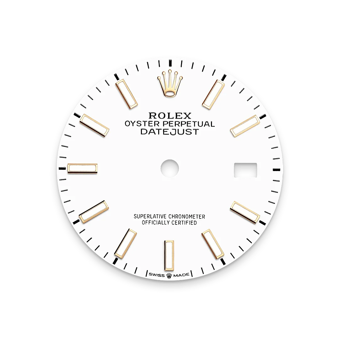 White dial