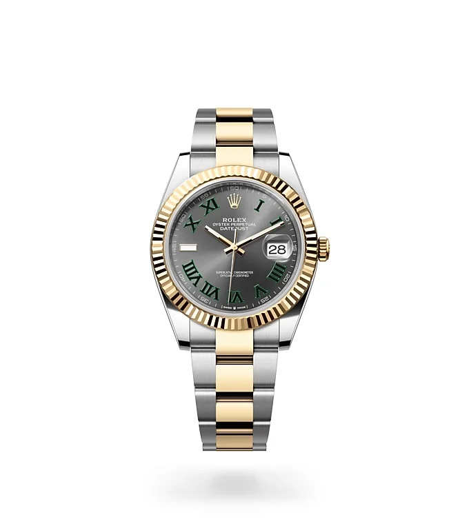 Rolex Datejust Oyster, 41 mm, Oystersteel and yellow gold - M126333-0019 at Huber Fine Watches & Jewellery