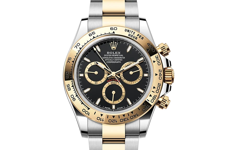 Rolex Cosmograph Daytona Oyster, 40 mm, Oystersteel and yellow gold - M126503-0003 at Huber Fine Watches & Jewellery
