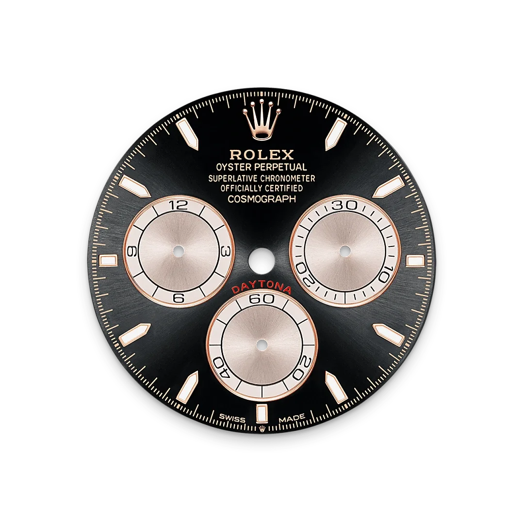 Bright black and Sundust dial