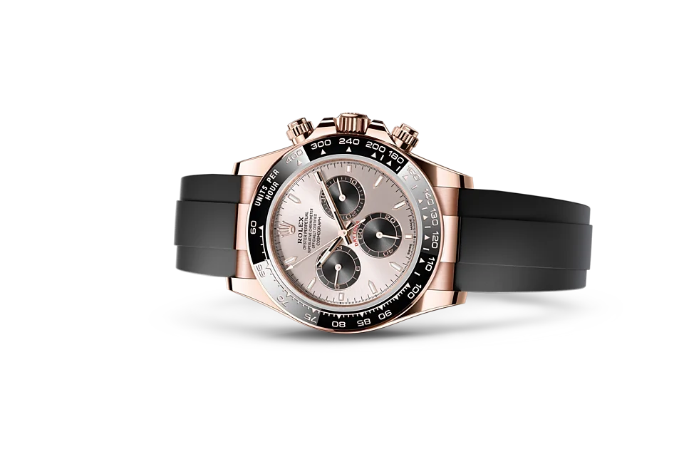 Rolex Cosmograph Daytona Oyster, 40 mm, Everose gold - M126515LN-0006 at Huber Fine Watches & Jewellery