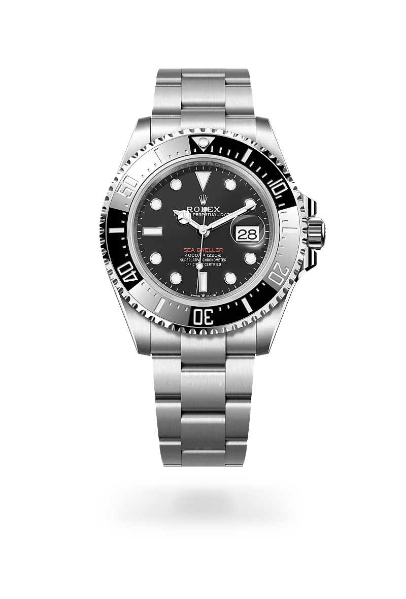 Rolex Sea-Dweller Oyster, 43 mm, Edelstahl Oystersteel - M126600-0002 at Huber Fine Watches & Jewellery