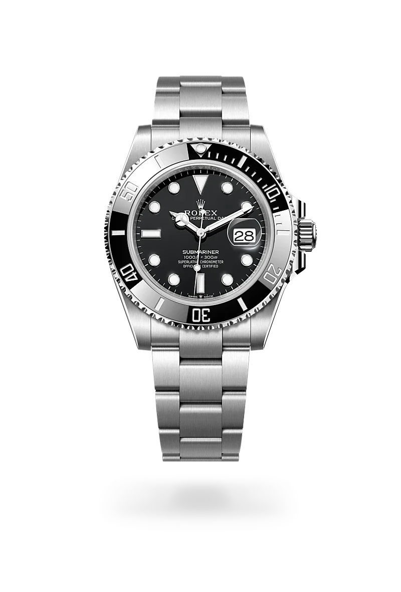 Rolex Submariner Oyster, 41 mm, Edelstahl Oystersteel - M126610LN-0001 at Huber Fine Watches & Jewellery