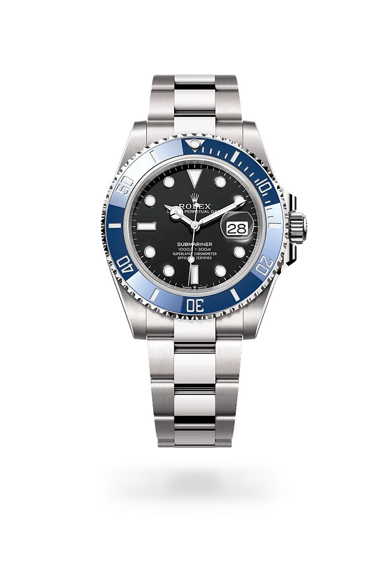 Rolex Submariner Oyster, 41 mm, Weißgold - M126619LB-0003 at Huber Fine Watches & Jewellery