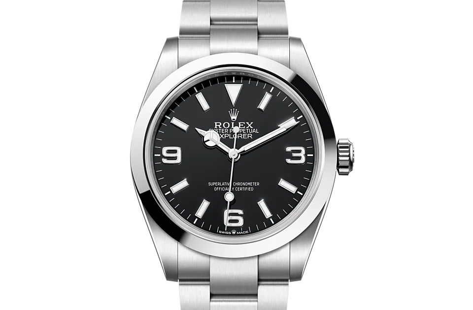 Rolex Explorer Oyster, 40 mm, Oystersteel - M224270-0001 at Huber Fine Watches & Jewellery