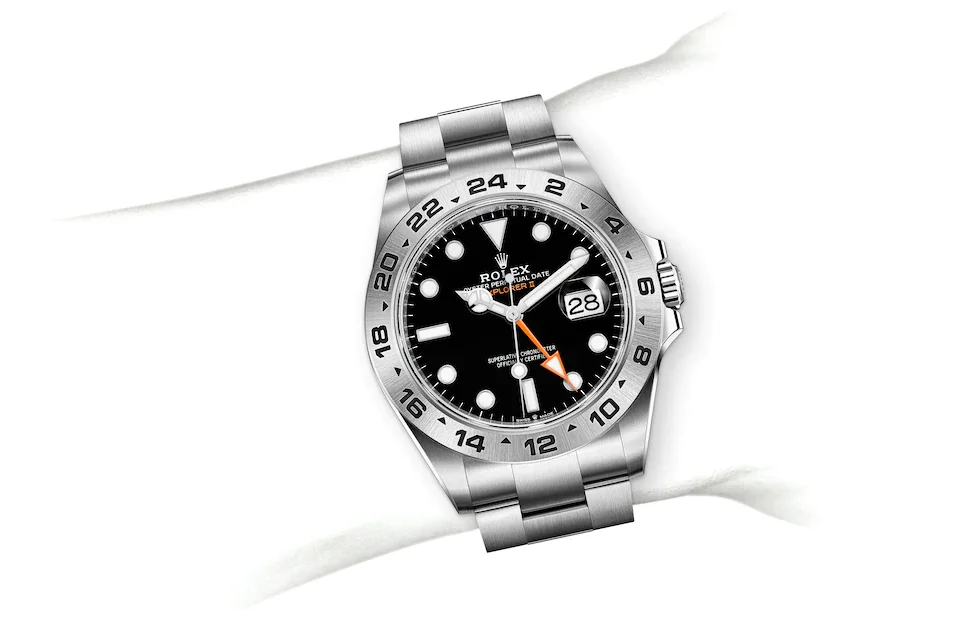 Rolex Explorer Oyster, 42 mm, Oystersteel - M226570-0002 at Huber Fine Watches & Jewellery