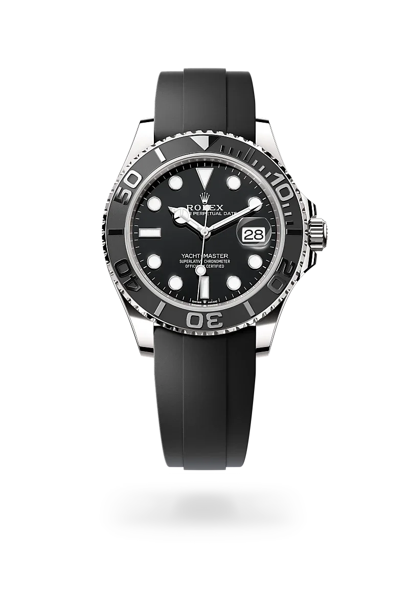 Rolex Yacht-Master Oyster, 42 mm, Weißgold - M226659-0002 at Huber Fine Watches & Jewellery