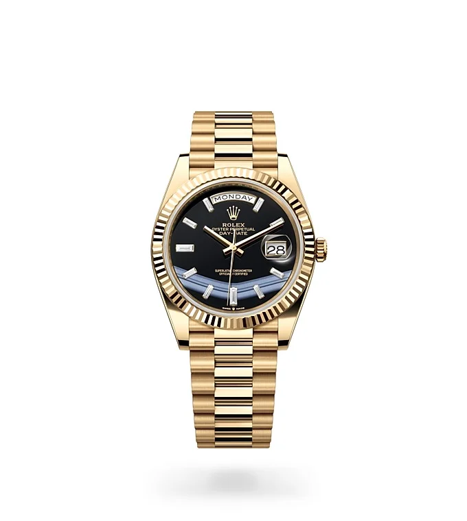 Rolex Day-Date Oyster, 40 mm, yellow gold - M228238-0059 at Huber Fine Watches & Jewellery