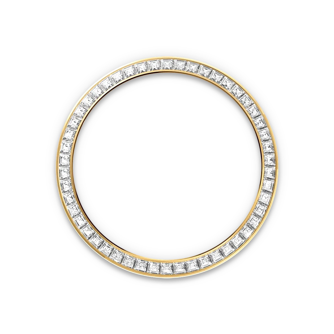 Diamond-set bezel