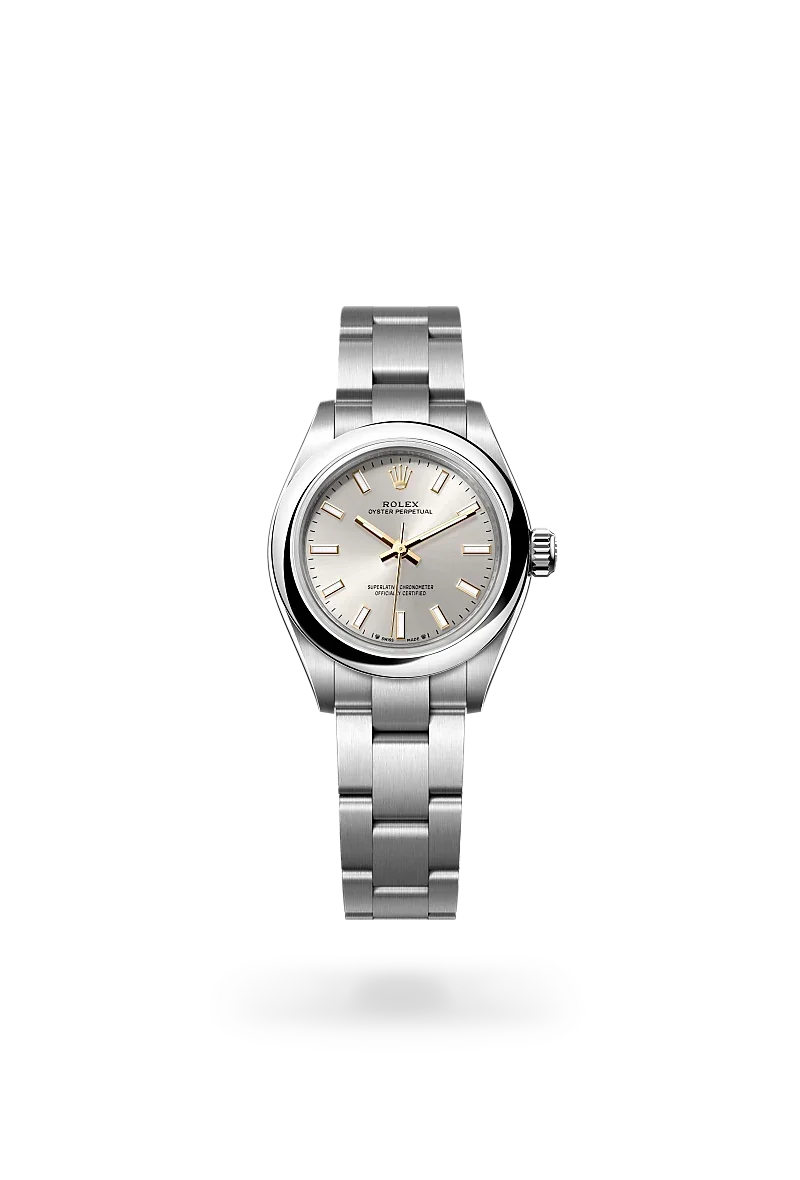 Rolex Oyster Perpetual Oyster, 28 mm, Oystersteel - M276200-0001 at Huber Fine Watches & Jewellery