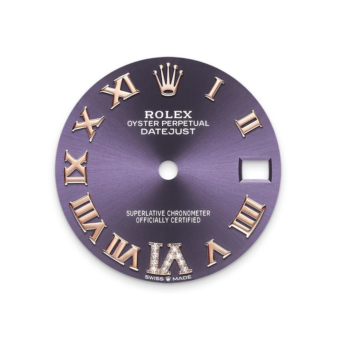 Aubergine Dial