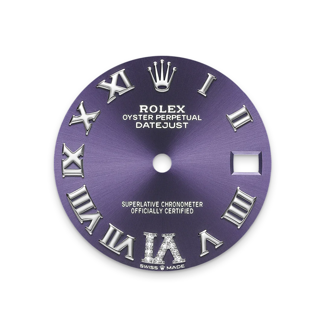 Aubergine Dial