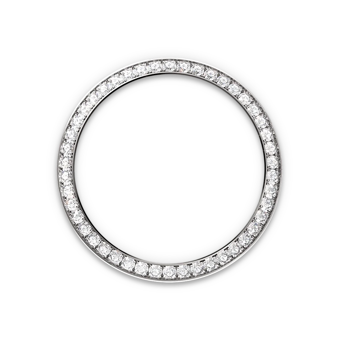 Diamond-set bezel