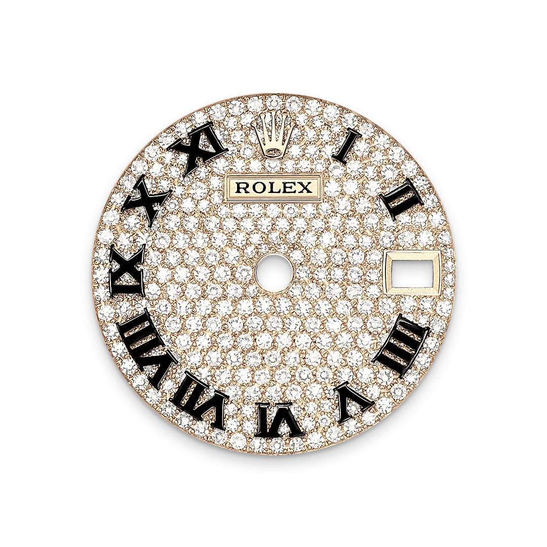 Diamond-Paved Dial