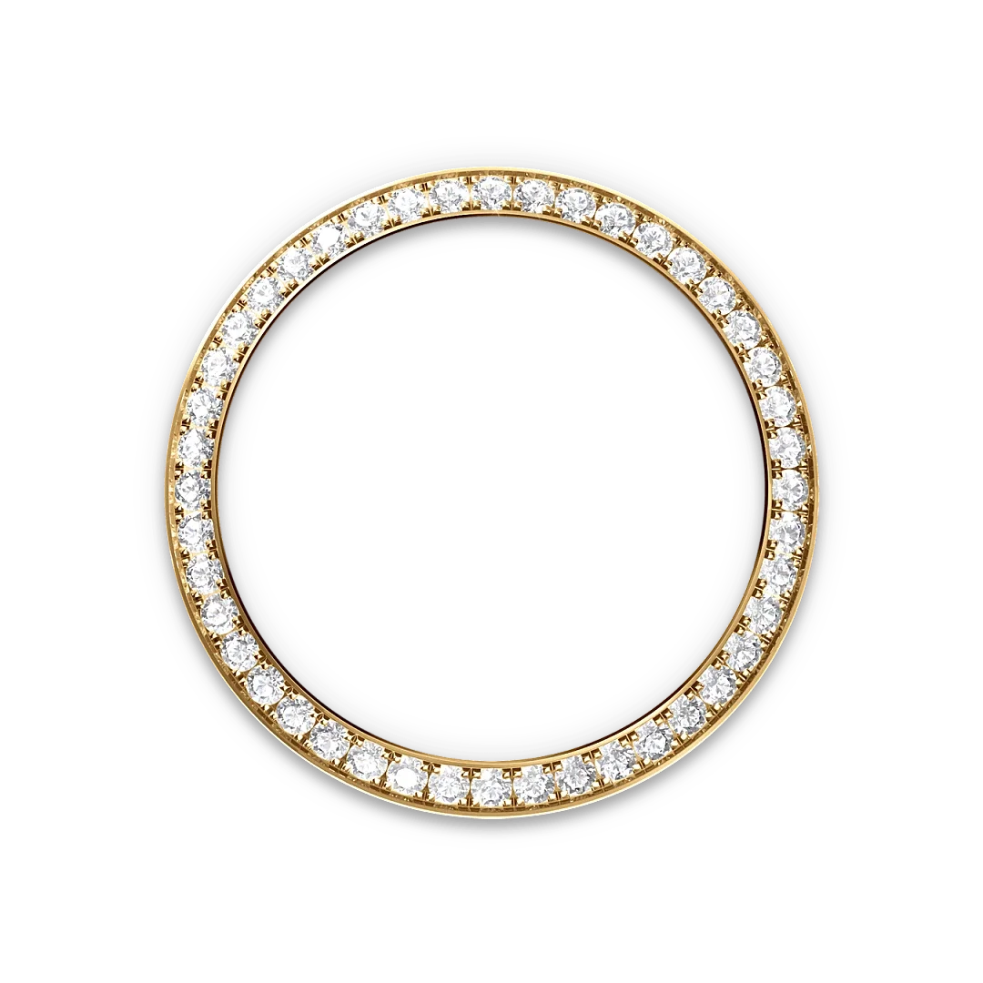 Diamond-set bezel